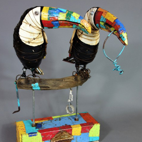 Geoffrey Gorman Toucan Sculptures